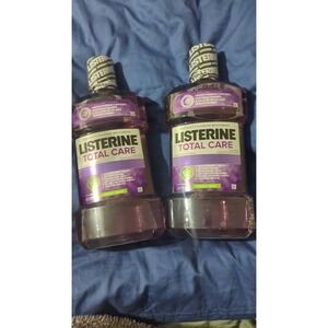 2 Pack EXPIRED Listerine Total Care Anticavity Fluoride Mouthwash Fresh Mint